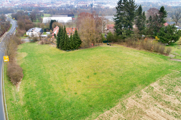 Luftbild Park überm Engelshaus