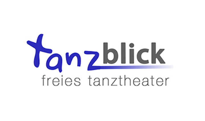 Logo mit dem Titel "tanzblick" freies tanztheater