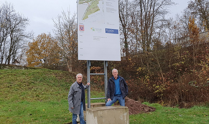 Landesgartenschau Fulda 2023 Pressefoto Baubeginn