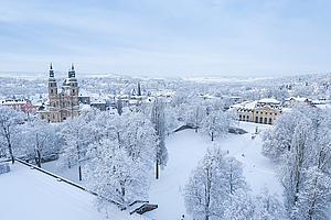 Landesgartenschau Fulda 2023 Barockstadt Winter