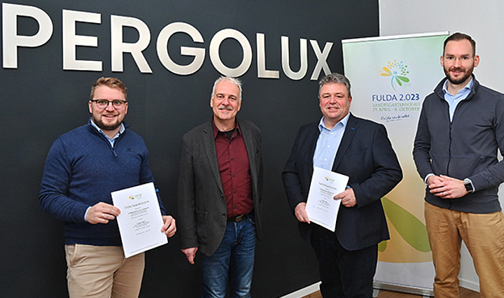 Pergolux neuer Premiumsponsor der LGS Fulda 2023
