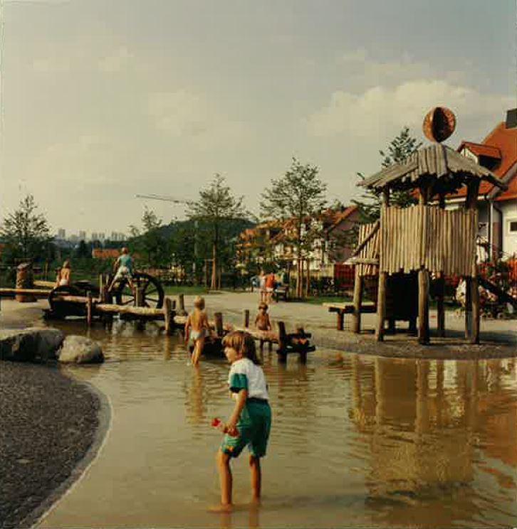 Landesgartenschau Fulda 2023 1994 Wasserspielplatz